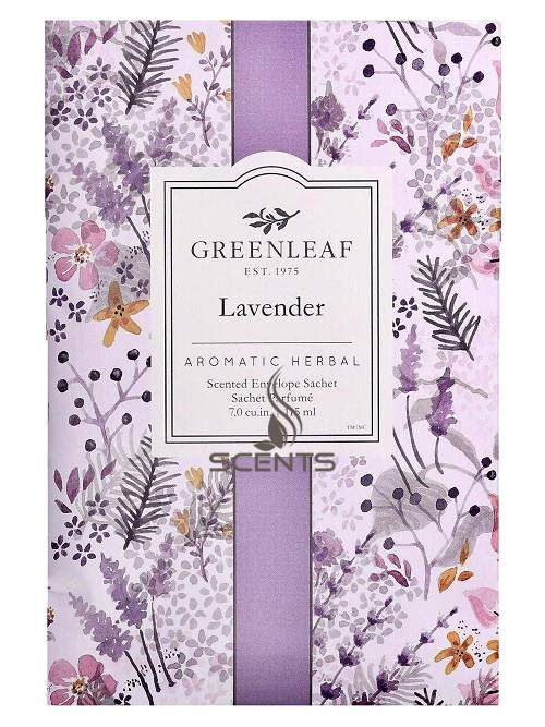 Саше великі Greenleaf Лаванда Lavender для дому, офісу
