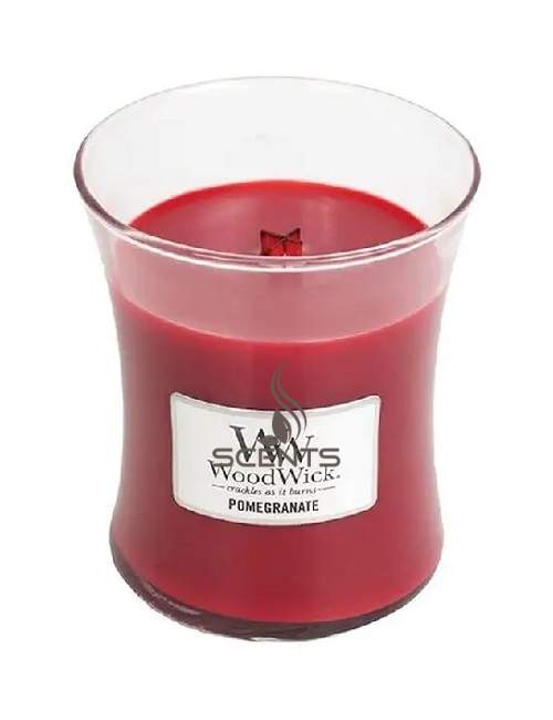 Woodwick Pomegranate ароматична свічка Гранат Medium